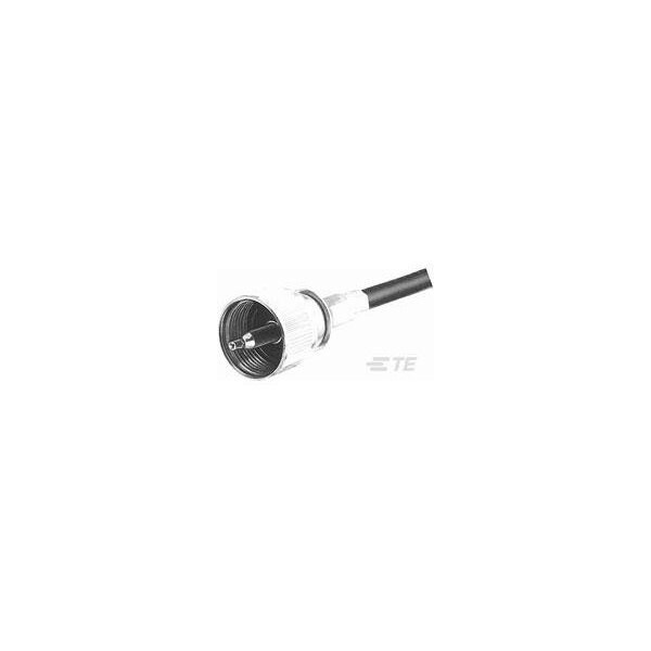 Te Connectivity M-UHF Str Plg Hex Nickel Pltd RG58C/U - 5-1814818-1