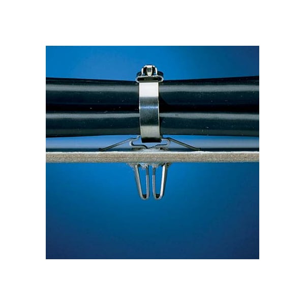 Panduit Tie Mount, 304 SS, Push Mount, .312" (8m - MPWM-H56-Q
