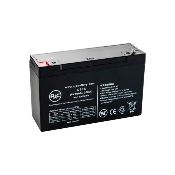 Battery Clerk UPS Battery, UPS, 6V DC, 10 Ah, Cabling, F1 Terminal - EATON-POWERWARE 3115 650 VA