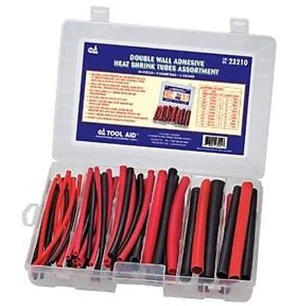 S&G Tool Aid S & G Tool Aid SGT-23210 Double Wall Adhesive Heat Shrink Tubes Assortment - SGT-23210