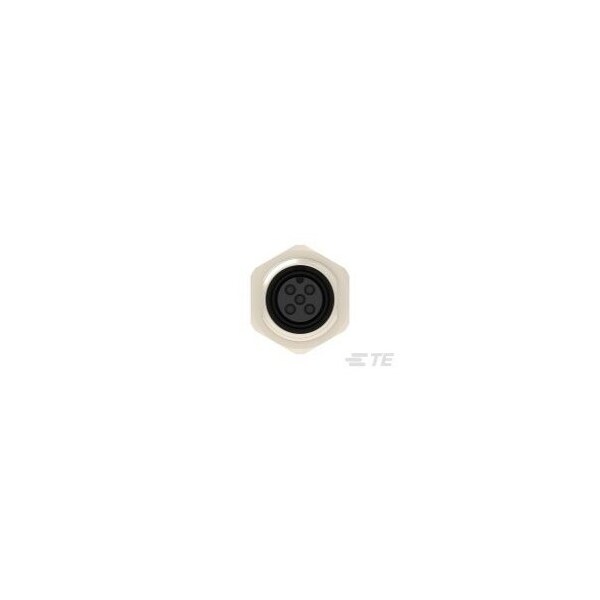 Te Connectivity M12 Rear Mount Female A 3P Solder Wire - T4131012031-000