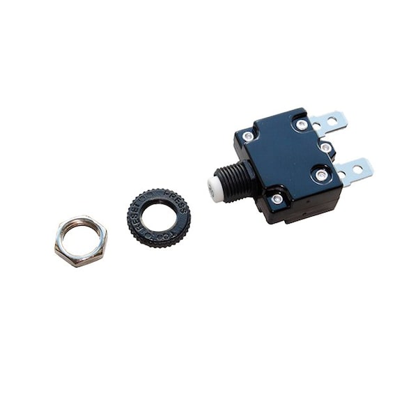 Optifuse Thermal - Push to Reset, 50VDC 250VAC 20A - CBW57-ES-20A-5X