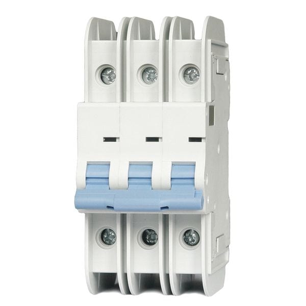 Dayton IEC Miniature Circuit Breaker, NDB2T-63 B4/3 L Series, 4A, 3 Pole, 480V AC, 10kA at 480V AC - 33V933