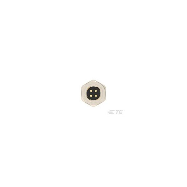 Te Connectivity M12 REAR MOUNT MALE B 4P SOLDER WIRE - T4130412041-000
