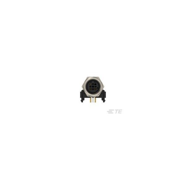 Te Connectivity M12 R/A F PNL STAMPED PIN D-CODE 3P SHLD - T4145535031-001
