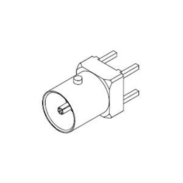 Molex Rf Bnc Connector, 1 Contact(S), Female, Board Mount, Solder Terminal, Locking, Jack - 731712730