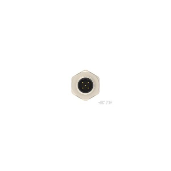 Te Connectivity M12 FRONT MOUNT MALE B 5P SOLDER WIRE - T4132412051-000