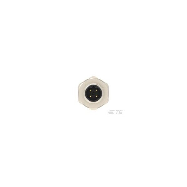 Te Connectivity M12 FRONT MOUNT MALE B 4P SOLDER WIRE - T4132412041-000