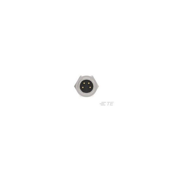 Te Connectivity M8 MALE STRGHT PNL REAR.4P.PCBTYPE (AU) - 3-2172069-2