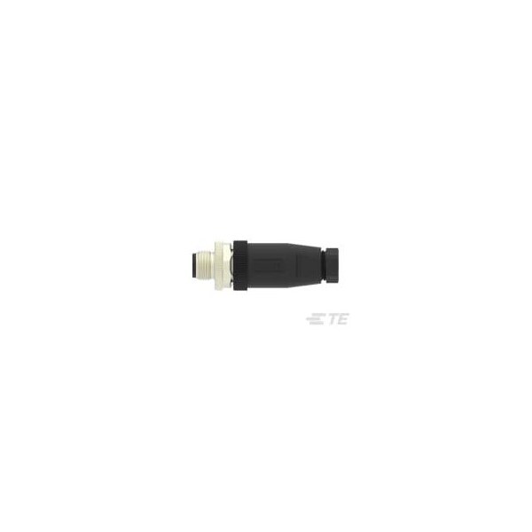 Te Connectivity M12 MALE STRAIGHT A CODE 3P PG7 GOLD - T4111001031-000