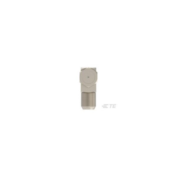 Te Connectivity F Type Elbow Adaptor Plug - Jack - 5-1634537-1