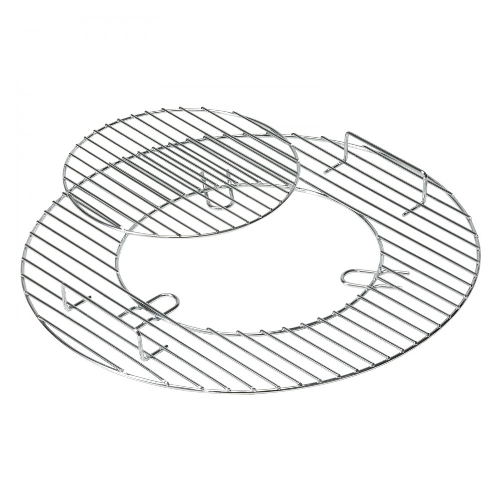 VEVOR 21 Inch Cooking Grate for 21 inch Kettle Grill, Round Replacement Charcoal Grates, Iron Gas Grill Replacement Parts for Outdoor Cooking, Barbecue Camping, Picnic, Patio and Backyard, Silver - LPCFLKETTLE221DIHV0
