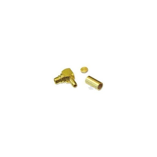 Te Connectivity MMCX R/A Plg Hex 50Ohm Gold RG178B/U  19 - 1-1634003-0
