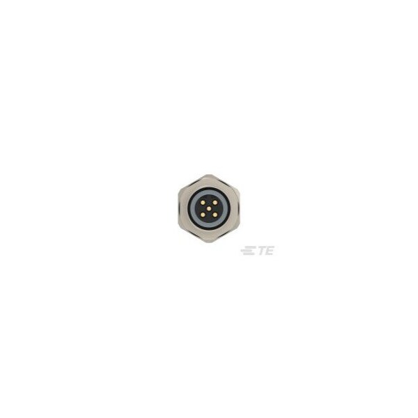 Te Connectivity M12 FRONT MOUNTING FEMALE B 4P 0.2M WIRE - T4171310404-001