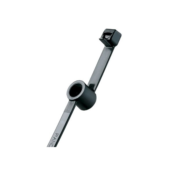 Panduit Cable Tie, 8.1"L, Nylon, Black, PK500 - PLST50SC-D30