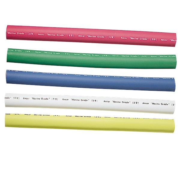 Ancor Adhesive Lined Heat Shrink Tubing - 5-Pack, 6", 12 to 8 AWG, Ass - 304506