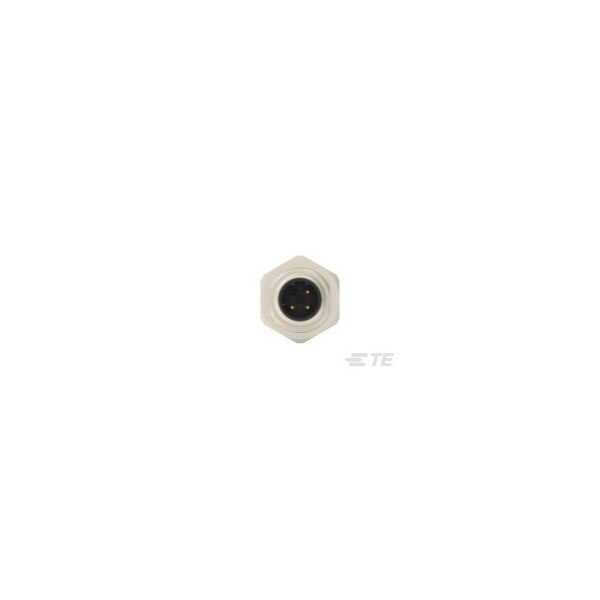 Te Connectivity M12 REAR MOUNT MALE D 3P SOLDER WIRE - T4130512031-000