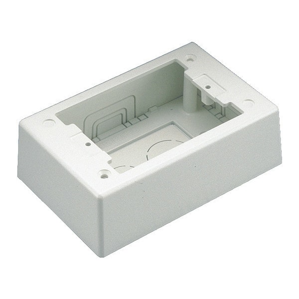 Panduit Junction Box, Pw, Iw, 1-Gang, 5.12 - JBP1IW