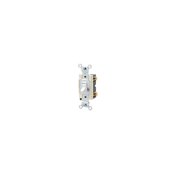 Leviton 15 Amp, 125 Volt, Nema 5-15R, 3W Blanco - 54521-2W