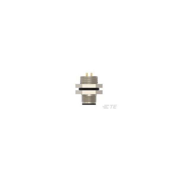 Te Connectivity Circular Connector, 3 Contact(S), Brass, Male, Solder Terminal, Plug - 1838893-1