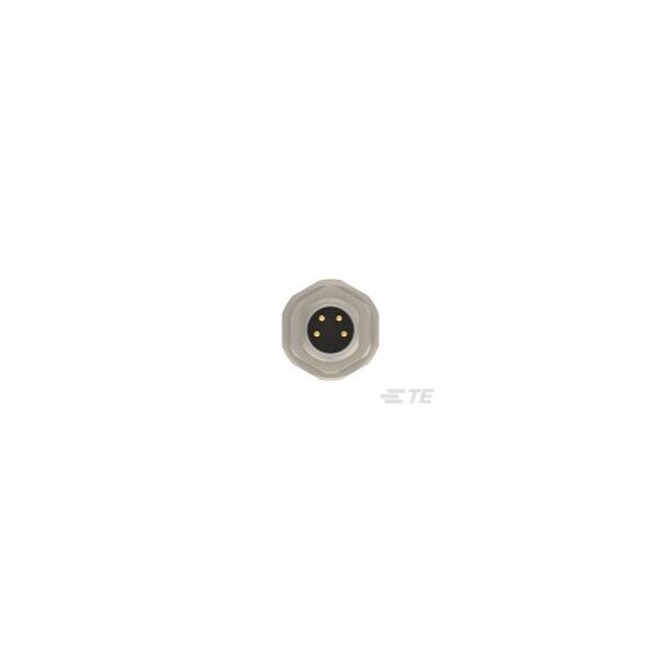 Te Connectivity Circular Metric Connectors M8 Mle Pnl Rear 4Pos Str - T4030014041-000
