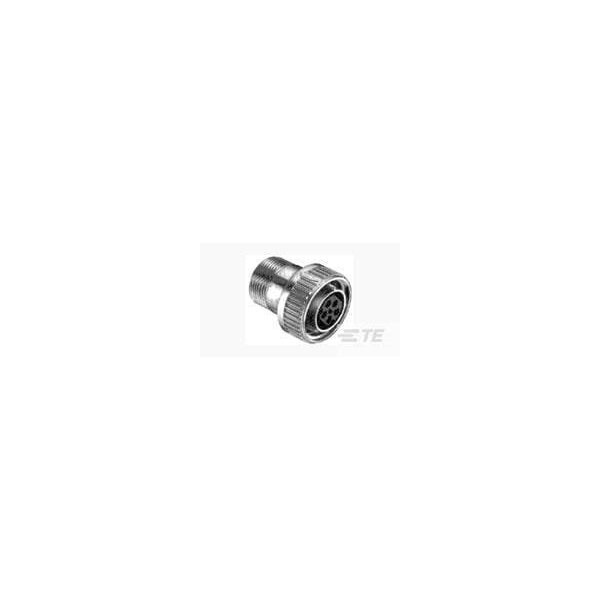 Te Connectivity Circular Connector, 37 Contact(S), Zinc Alloy, Female, Crimp/Solder Terminal, Plug - 208470-3