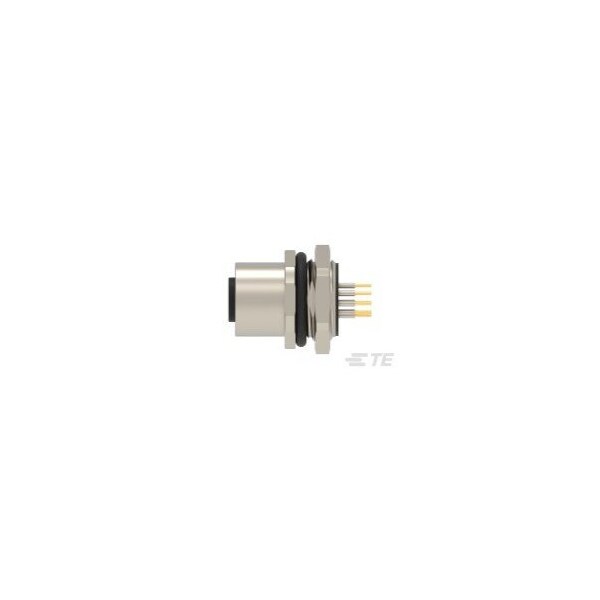 Te Connectivity M12 Front Mount Female A 12P Solder Pcb - T4143012121-000