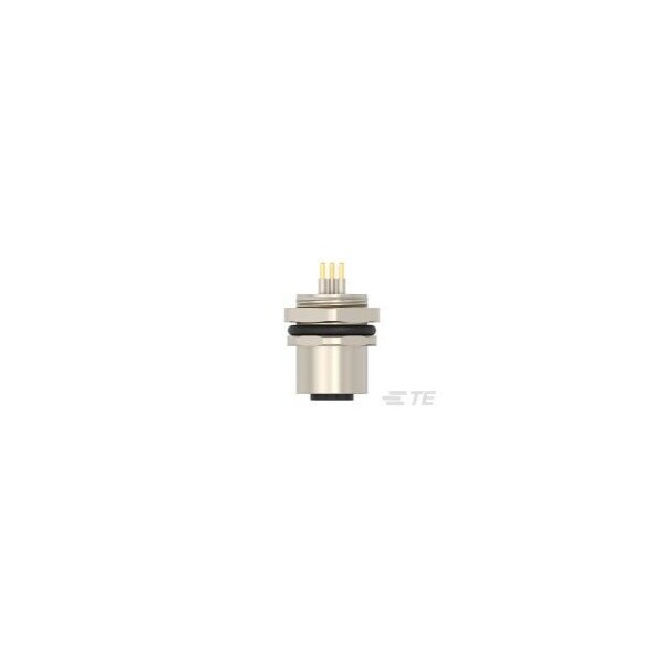 Te Connectivity Circular Connector, 5 Contact(S), Brass, Female, Solder Terminal, Receptacle - T4143512051-000