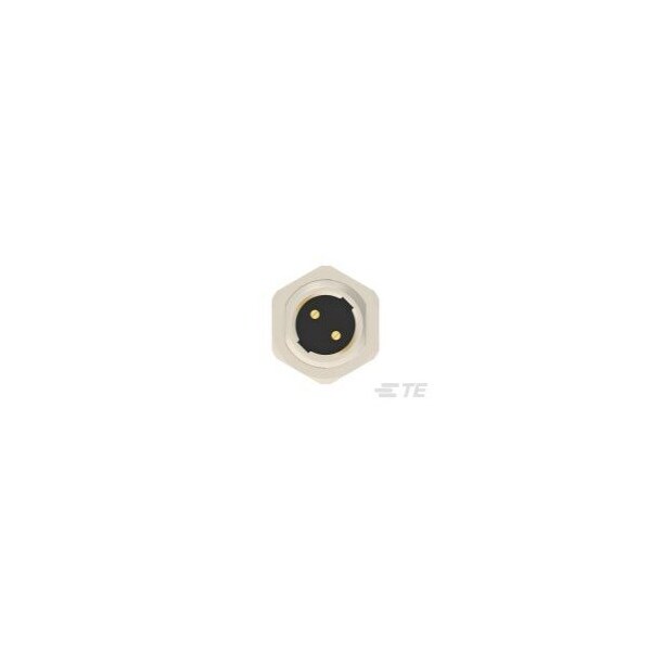 Te Connectivity M12 Front Mount Male B 2P Solder Wire - T4132412021-000