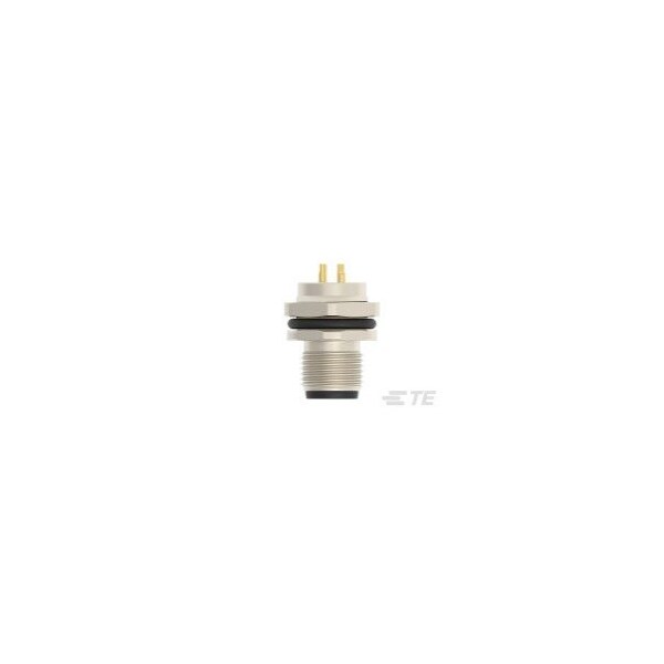 Te Connectivity M12 Front Mount Male B 2P Solder Wire - T4132412021-000