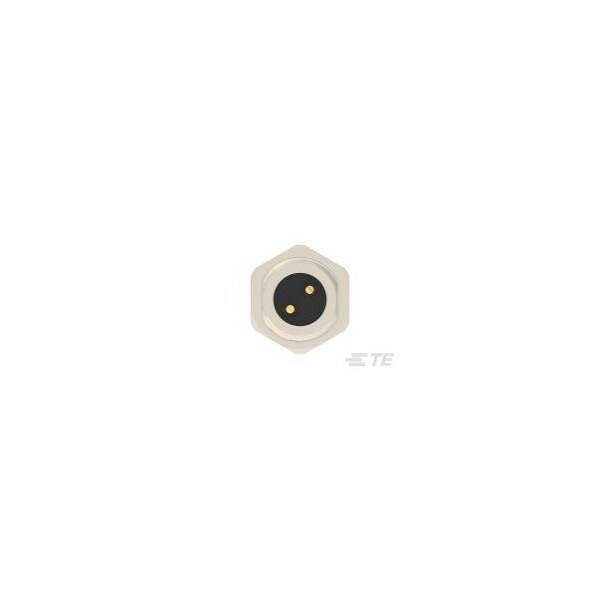 Te Connectivity M12 FRONT MOUNT FEMALE B 2P SOLDER WIRE - T4133412021-000