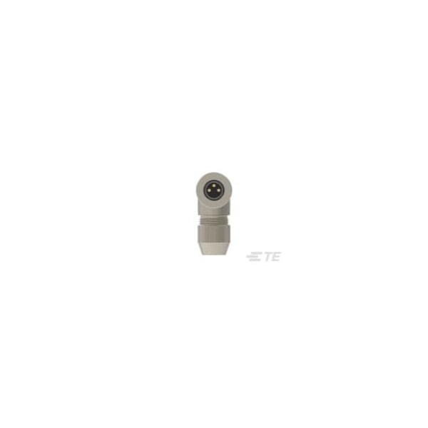 Te Connectivity M8 SCREW  FEMALE R/A SHIELD 3P GOLD - T4012019031-000