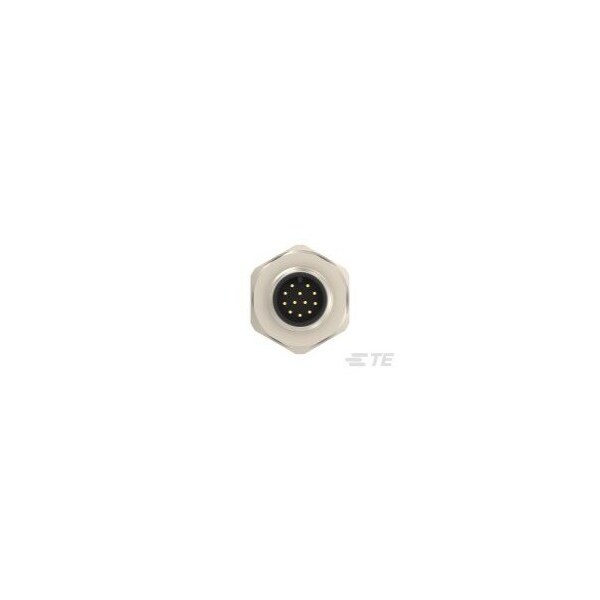 Te Connectivity M12 Front Mount Male  A 12P Solder Pcb - T4142012121-000