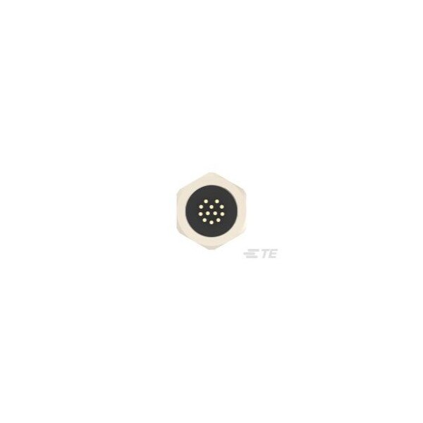 Te Connectivity M12 Front Mount Male  A 12P Solder Pcb - T4142012121-000