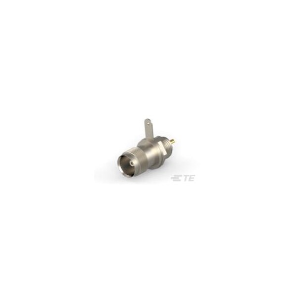 Te Connectivity TNC BHSkt + Tag 75Ohm Nickel Gold Pltd - 5-1814804-3