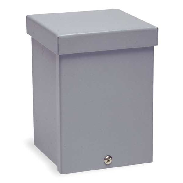 Wiegmann Carbon Steel Electrical Enclosures, 6 in H, 4 in D, 4 in W, NEMA 3R, Screw On - RSC040604