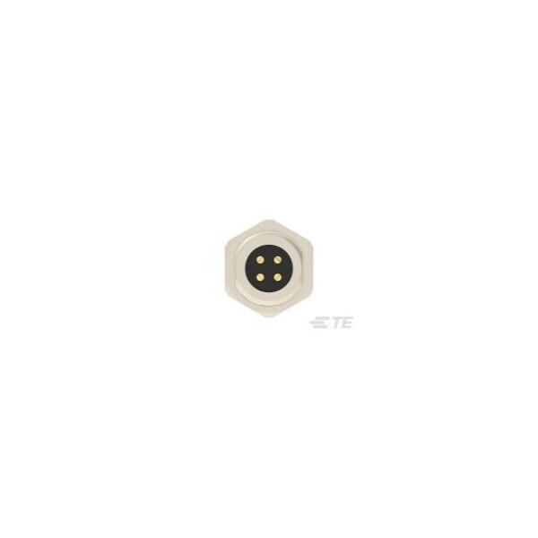 Te Connectivity M12 FRONT MOUNT FEMALE B 4P SOLDER WIRE - T4133412041-000