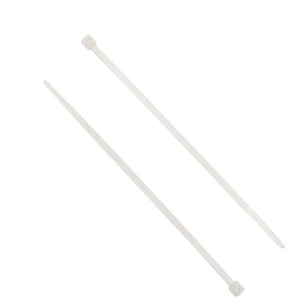 South Main Hardware 4-in   18-lb, Natural, 1000 Standard Nylon Tie - 220103
