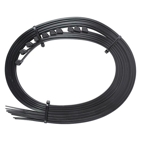 Gardner Bender Cable Tie, HeavyDuty, 48", 175 lb., Blk, PK10 - 45-548UVBSP
