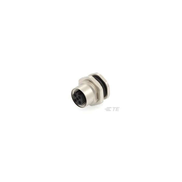 Te Connectivity M12 REAR MOUNT FEMALE B 4P SOLDER WIRE - T4131412041-000