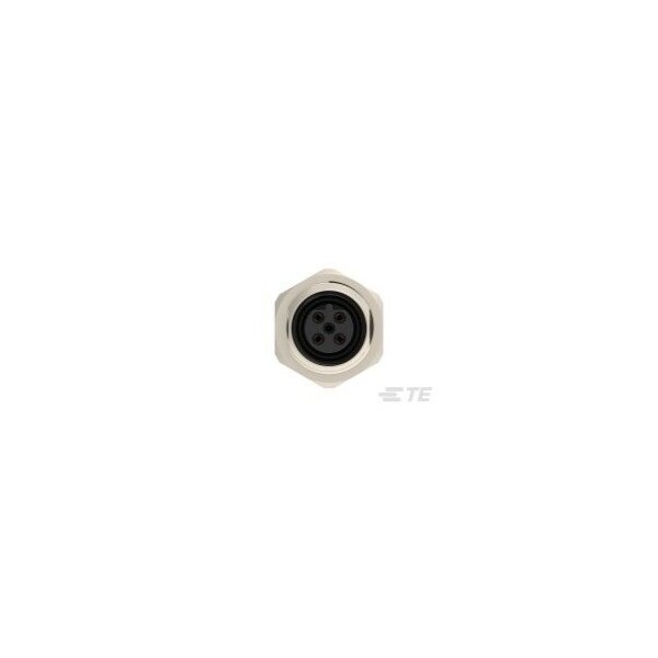 Te Connectivity M12 REAR MOUNT FEMALE B 4P SOLDER WIRE - T4131412041-000