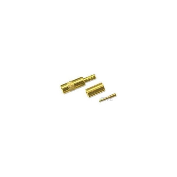 Te Connectivity MMCX Str Jk Hex 50Ohm Gold RG178B/U  196 - 1-1634005-0