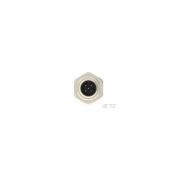 Te Connectivity M12 Rear Mount Male A 5P Solder Wire - T4130012051-000