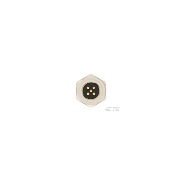 Te Connectivity M12 Rear Mount Male A 5P Solder Wire - T4130012051-000
