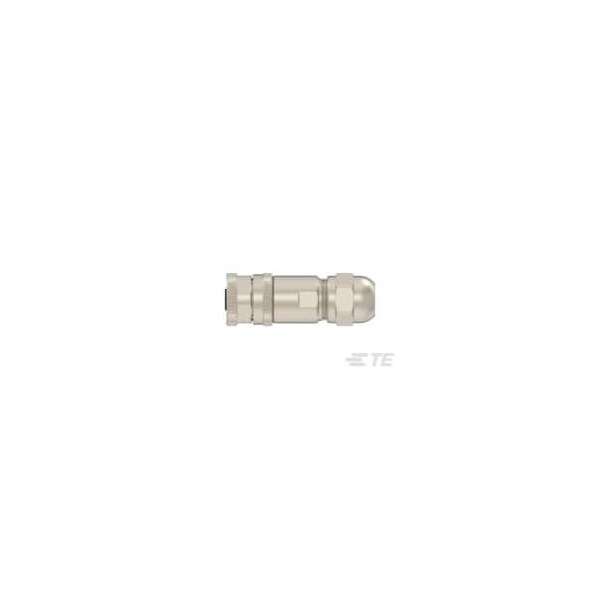 Te Connectivity M12 F 5P GOLD R A_CODE S SHIELDED PG7 - T4110011051-000