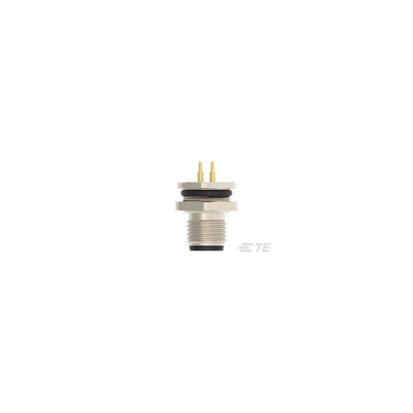 Te Connectivity M12 REAR MOUNTING MALE D CODE 4P - T4140512041-000