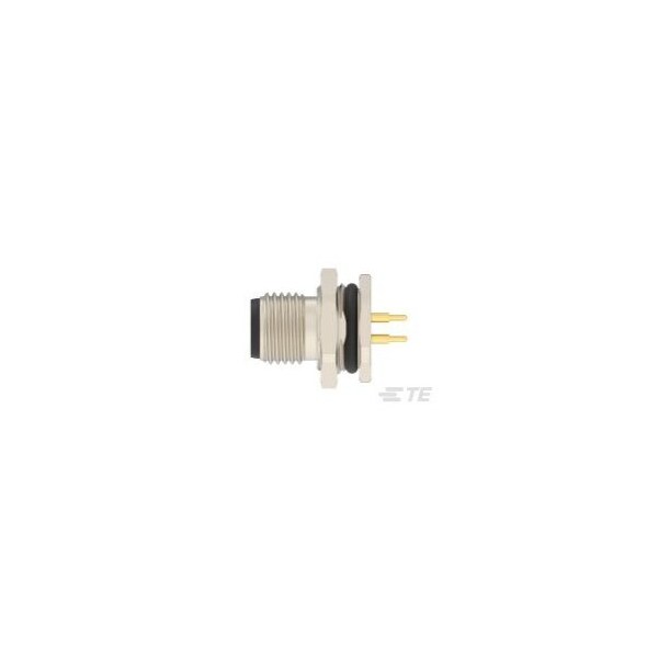 Te Connectivity M12 REAR MOUNTING MALE D CODE 4P - T4140512041-000