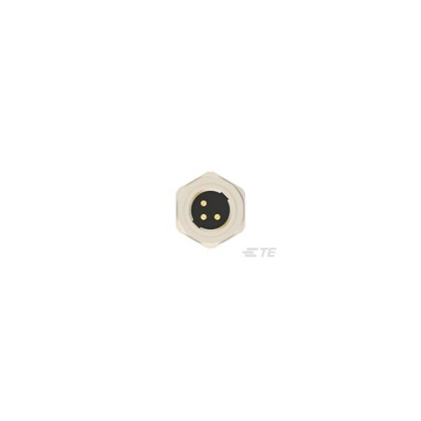 Te Connectivity M12 REAR MOUNT MALE A 3P SOLDER WIRE - T4130012031-000