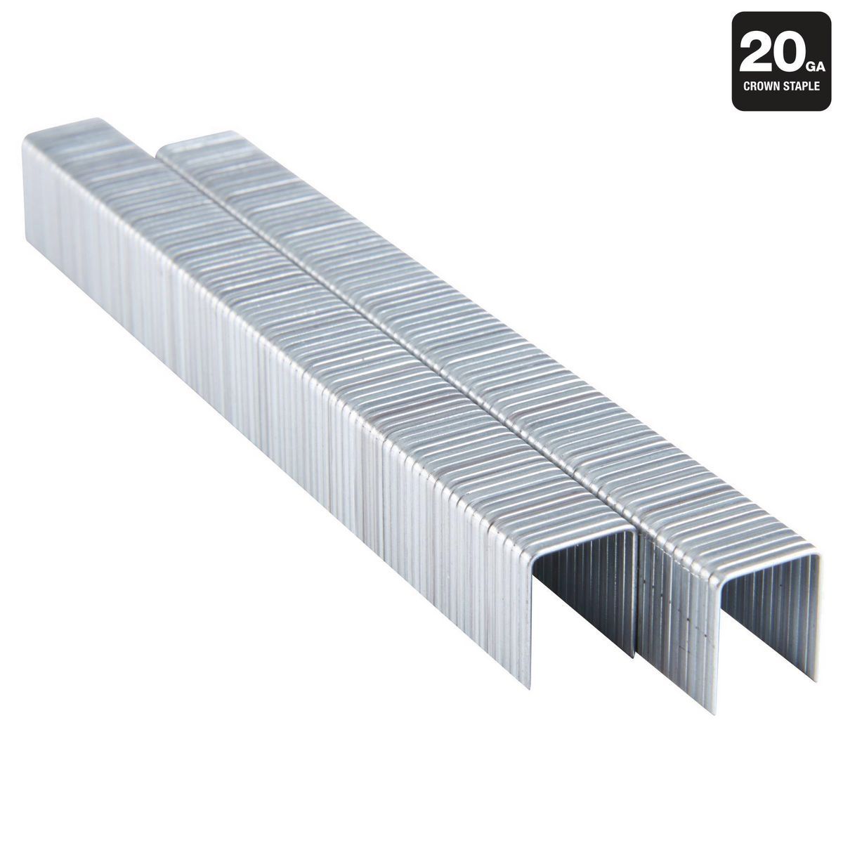 Fastenstrong Grapas galvanizadas de 20 GA de 1/2 pulg. x 7/16 pulg., 5040 piezas - 57379