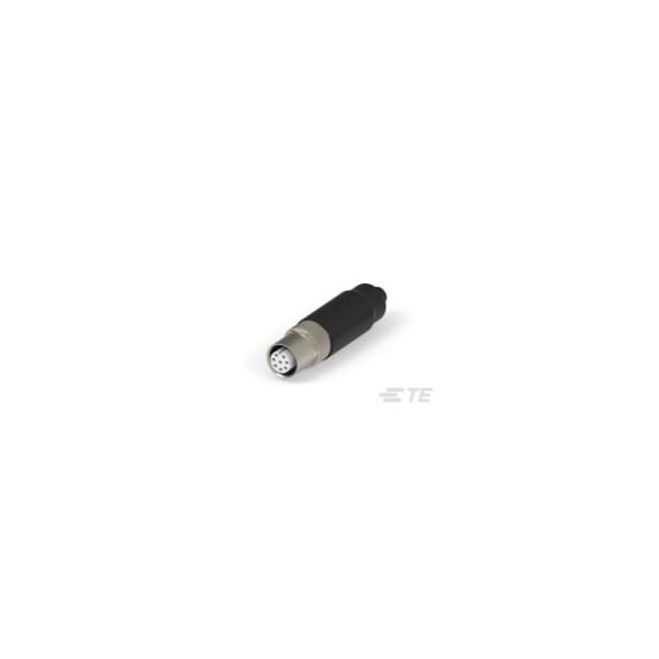 Te Connectivity M12 A-F-8 CRIMP ST CAT7 RADOX8.2MM H&S - 1-2823448-1